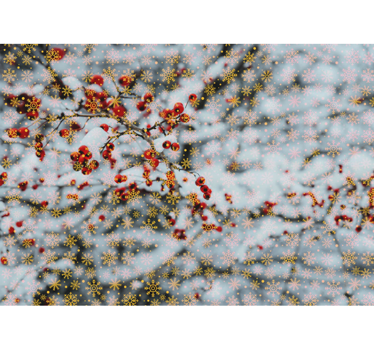 Fototapeta na boże narodzenie radosne zimowe chwile - TenStickers