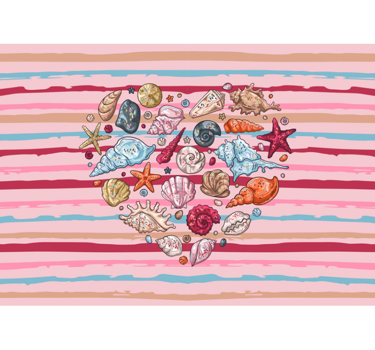Fototapeta zwierzęta muszle życie morskie - TenStickers