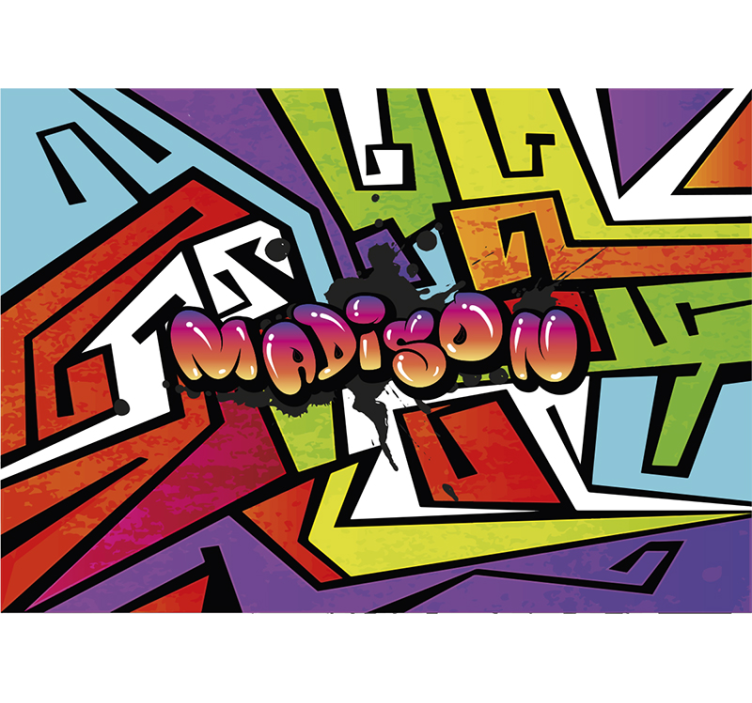 Fototapeta street art odważna sztuka uliczna - TenStickers