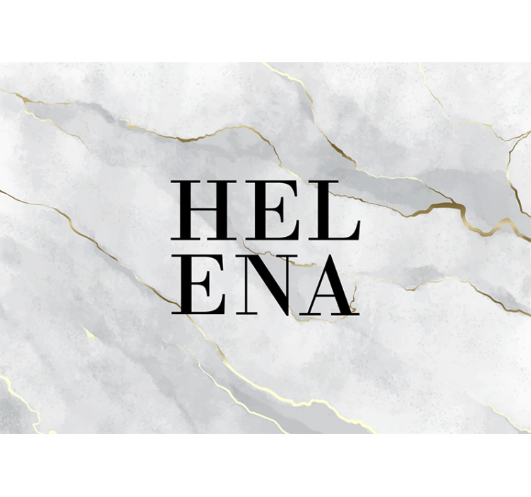 Fototapeta w napisy spersonalizowany akcent tekstowy - TenStickers