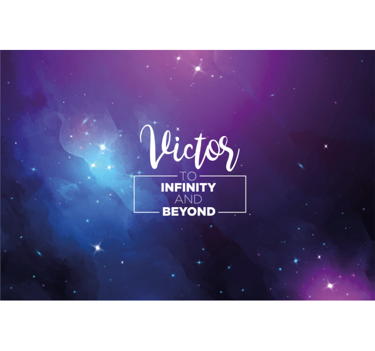 Fototapeta fantasy w temacie galaktycznej przygody - TenStickers