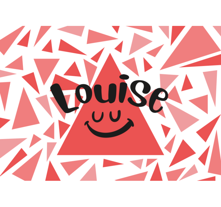 Fototapeta w napisy spersonalizowany projekt nazwy - TenStickers