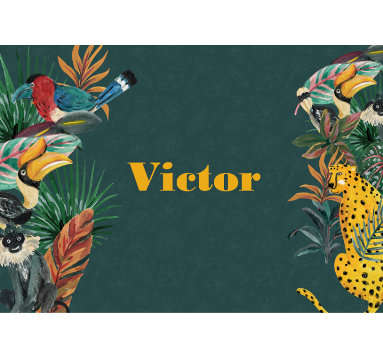 Fototapeta zwierzęta ekstremalne przygody dzikiej fauny - TenStickers