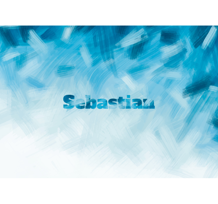 Fototapeta na zamówienie z personalizacją imienia - TenStickers