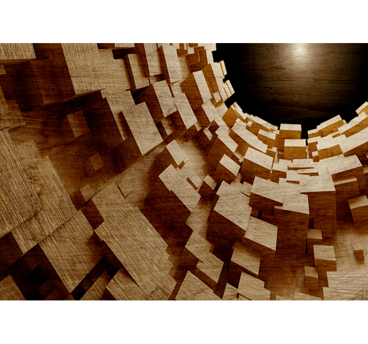 Fototapeta tekstury i wzory kolaż z teksturą geometryczną - TenStickers