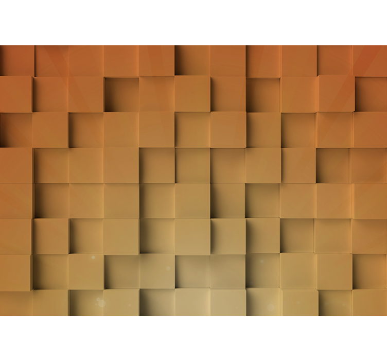 Fototapeta tekstury i wzory wzór teksturowanej kostki - TenStickers