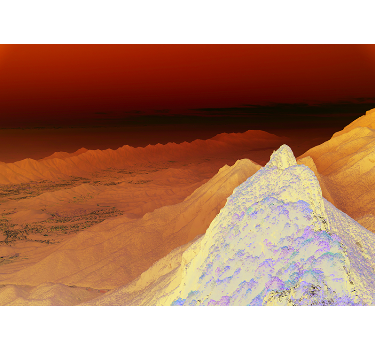 Fototapeta krajobraz zjawiskowy widok górski - TenStickers