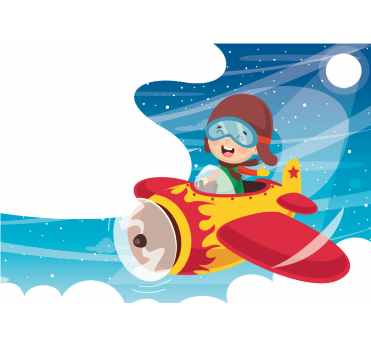 Fototapeta w serca zabawna przygoda dla dzieci - TenStickers