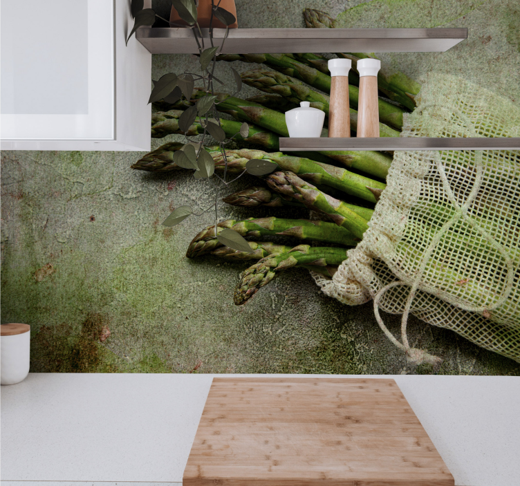 Fototapeta w kwiaty rozkosz szparagów - TenStickers