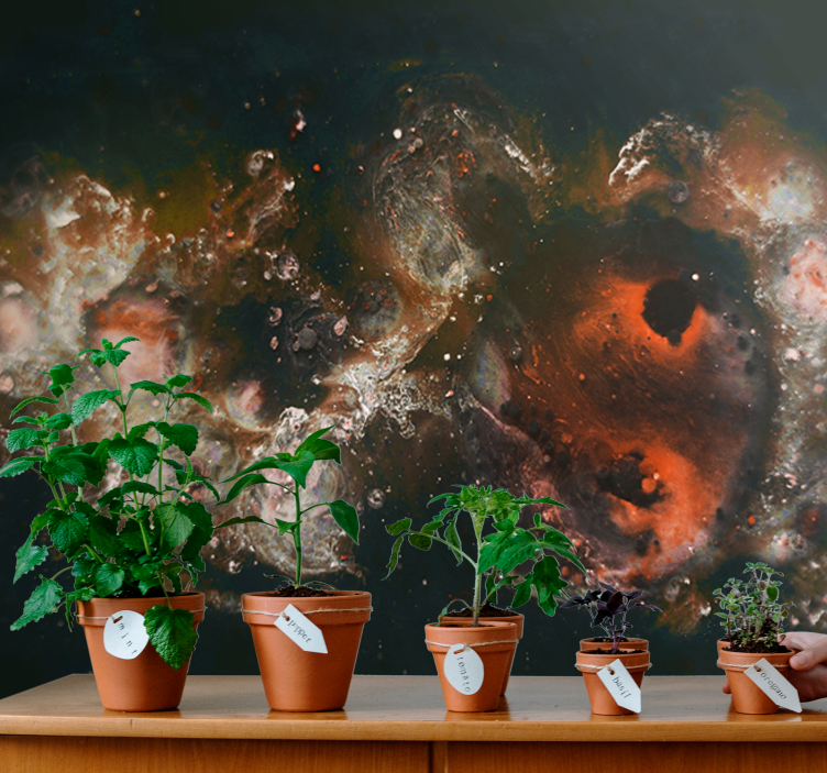 Fotoapeta abstrakcyjna wzory płynnej kosmosu - TenStickers