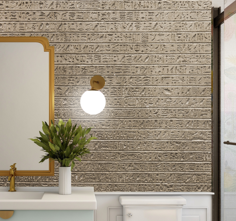 Fototapeta artystyczna tekstura starożytnego pisma - TenStickers