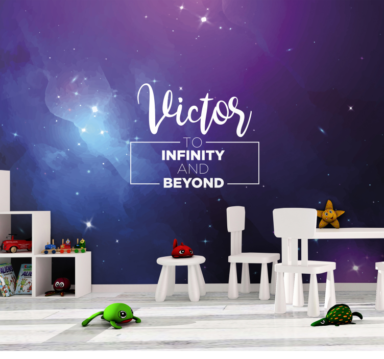 Fototapeta fantasy w temacie galaktycznej przygody - TenStickers