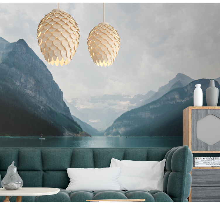 Dolina pięciu stawów fototapeta - TenStickers