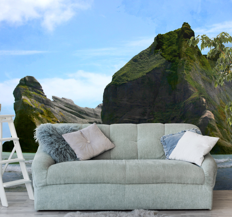 Fototapeta góry majestatyczny krajobraz górski - TenStickers