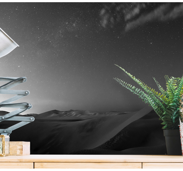 Fototapeta góry nocne wydmy pustyni - TenStickers