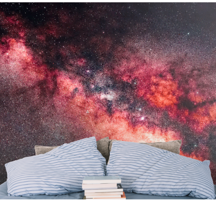 Fototapeta kosmos scena galaktycznej mgławicy - TenStickers