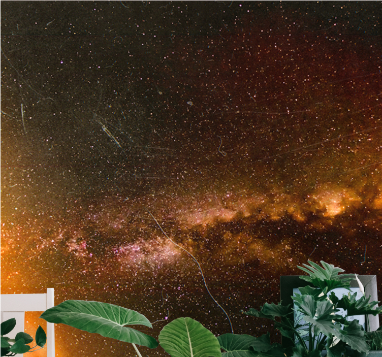 Fototapeta kosmos wspaniałość galaktyki - TenStickers