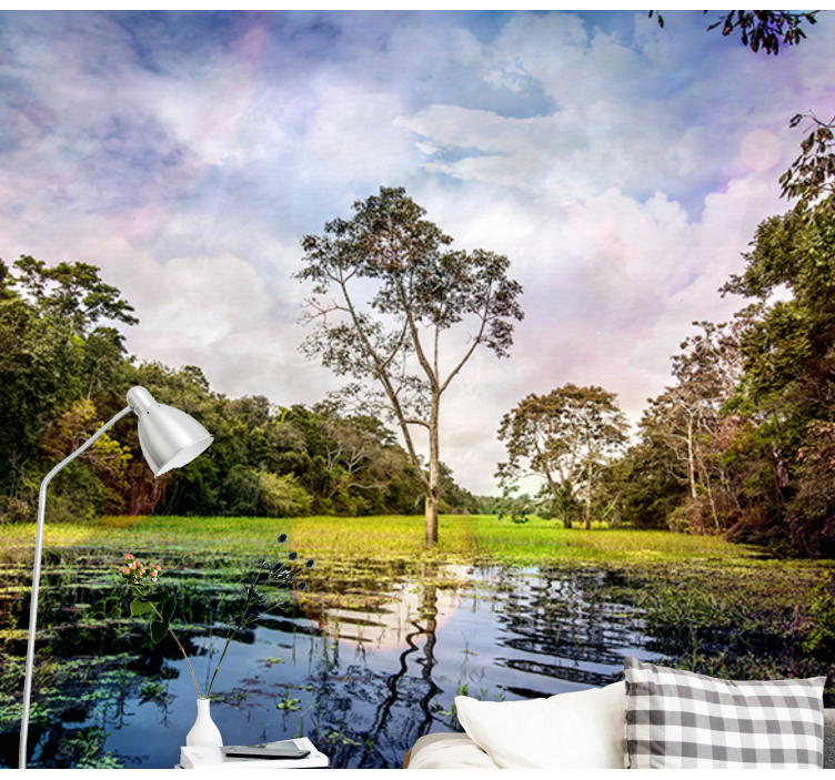 Fototapeta krajobraz spokojna scena przyrody - TenStickers