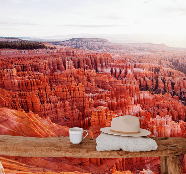 Fototapeta krajobraz widok na bryce canyon - TenStickers