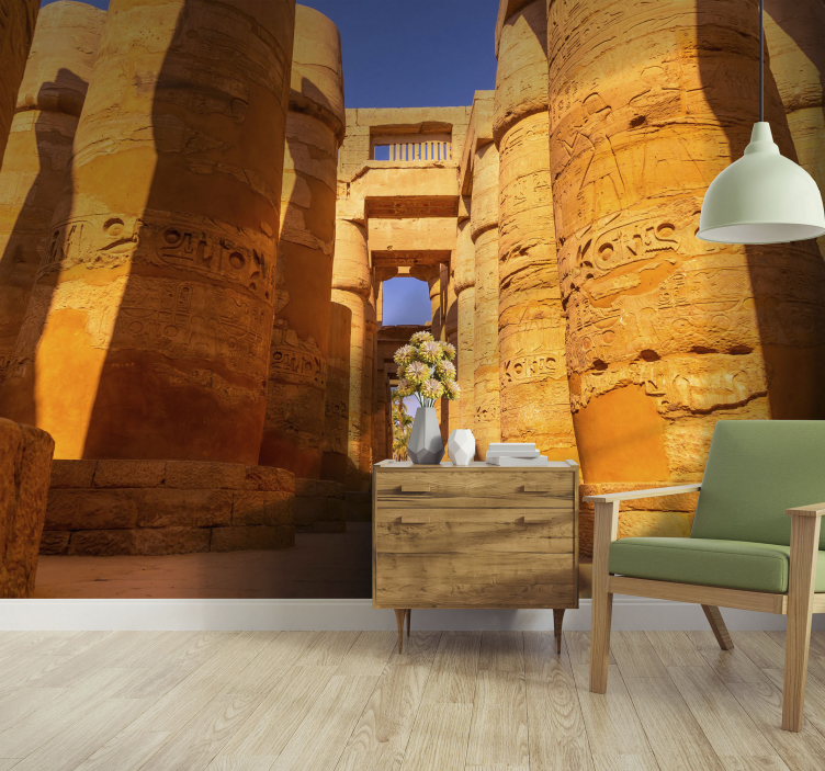 Fototapeta miasto historyczne kolumny świątynne - TenStickers