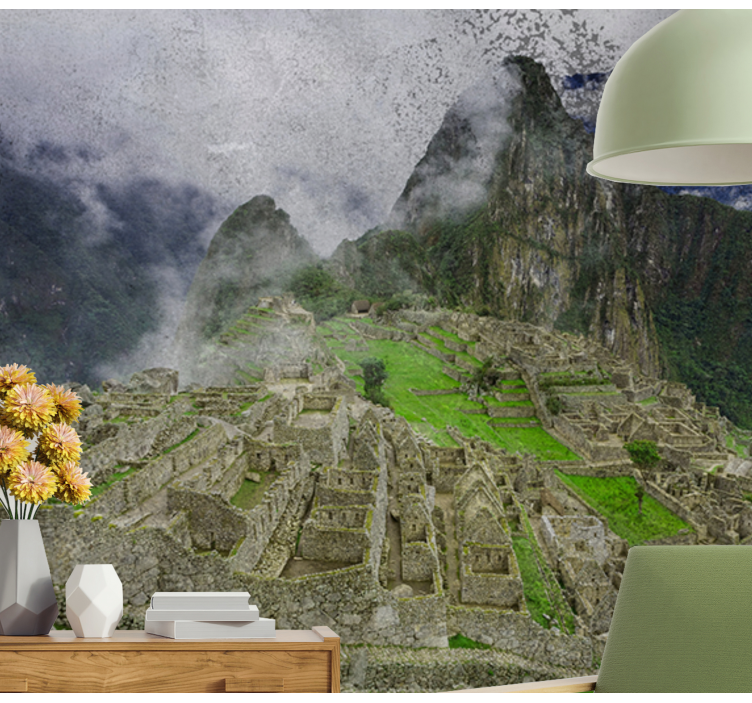 Fototapeta miasto ruiny machu picchu - TenStickers