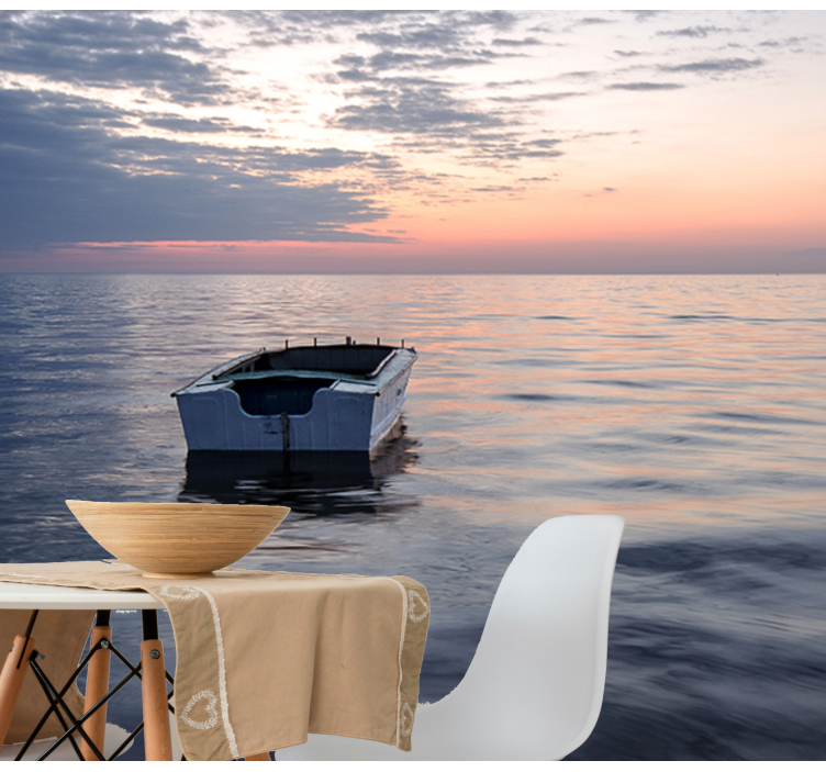 Fototapeta morze spokojna sceneria wodna - TenStickers