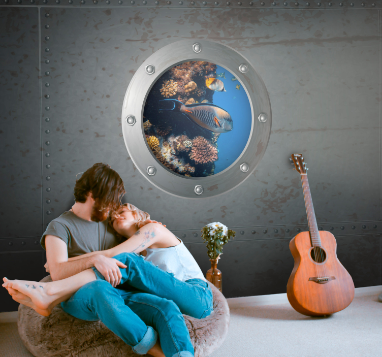 Fototapeta morze widok na życie wodne - TenStickers