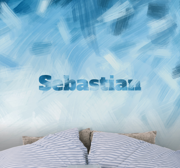 Fototapeta na zamówienie z personalizacją imienia - TenStickers