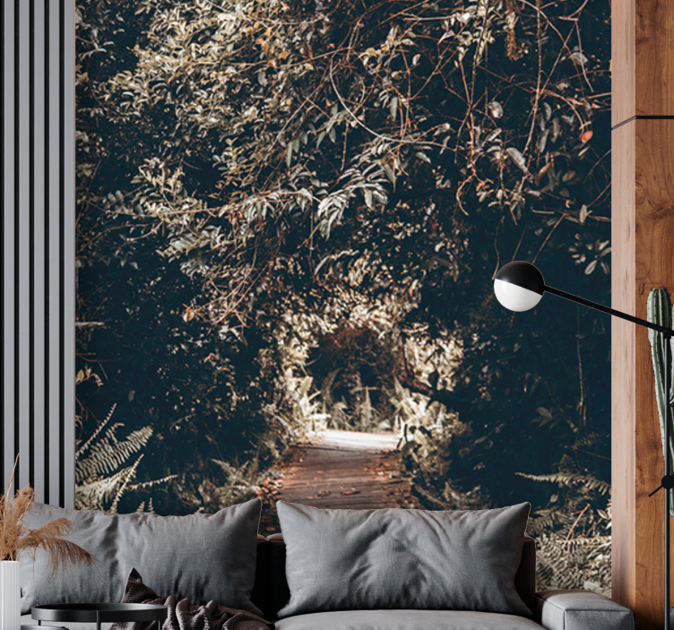 Fototapeta natura Ścieżka leśna - TenStickers