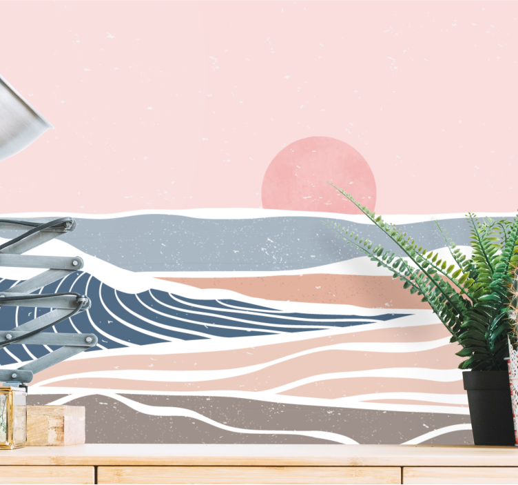 Fototapeta natura spokojna scena nadmorska - TenStickers