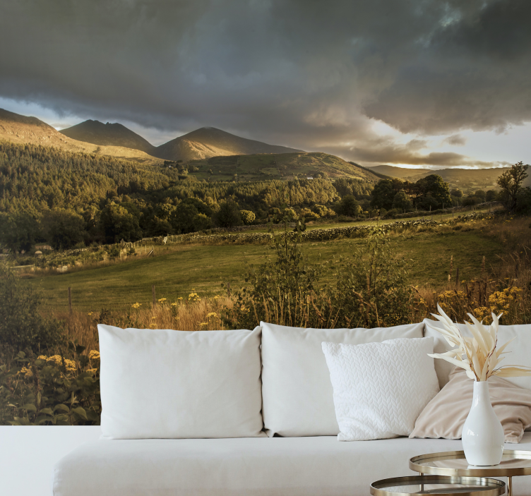 Fototapeta natura spokojny krajobraz górski - TenStickers