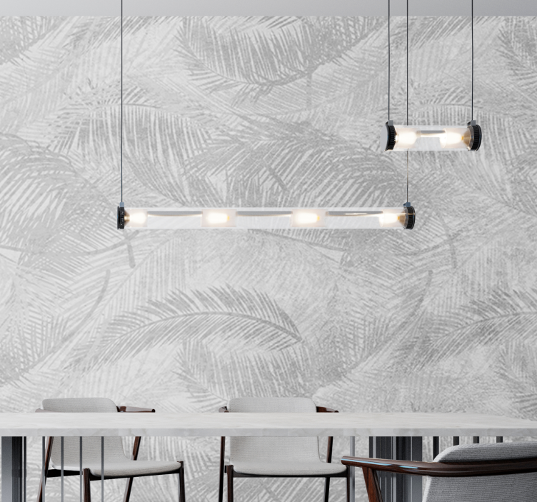 Fototapeta natura w stylowe wzory liści - TenStickers