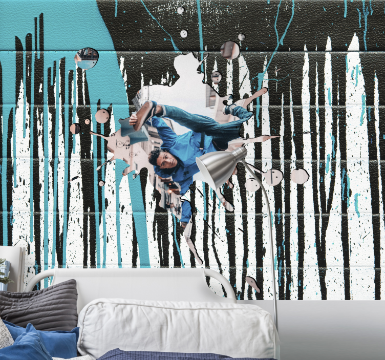 Fototapeta Niestandardowe graffiti - TenStickers