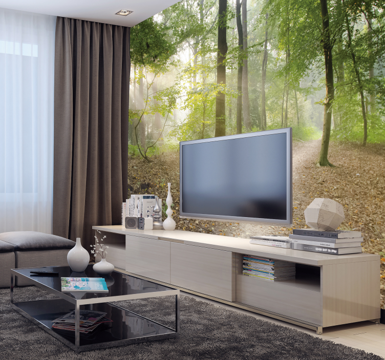 Fototapeta oszałamiający las - TenStickers