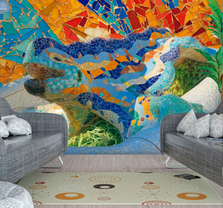 Fototapeta parc güell - TenStickers