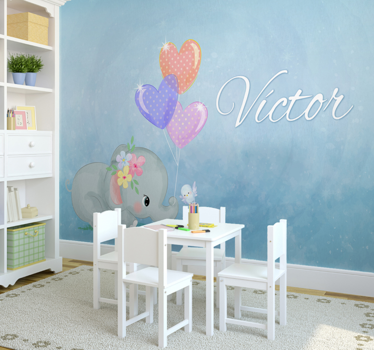 Fototapeta spersonalizowana słoniątko - TenStickers