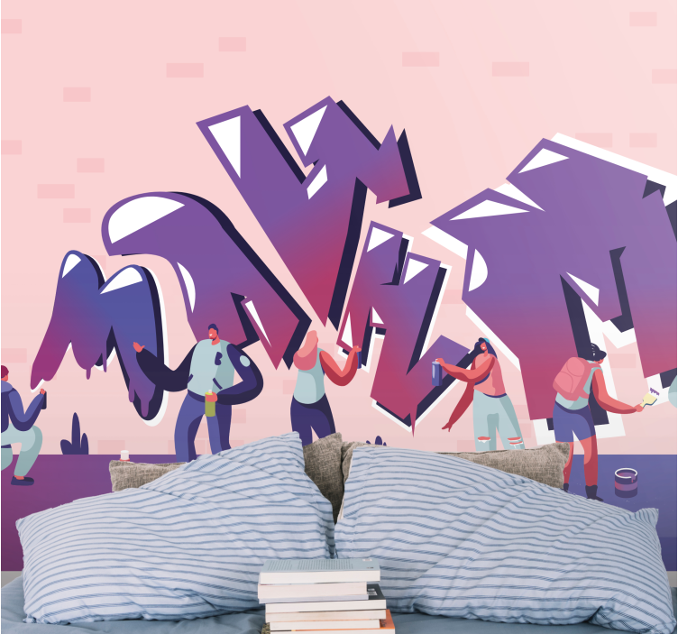 Fototapeta street art - kreatywna sztuka miejska - TenStickers