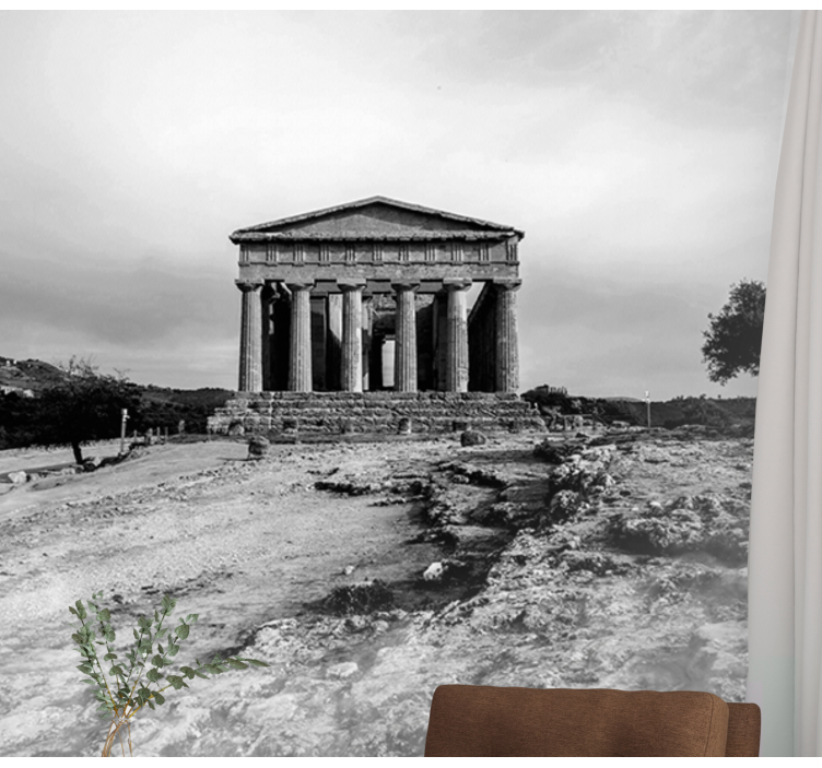 Fototapeta sztuka klasyczna historyczna struktura świątyni - TenStickers