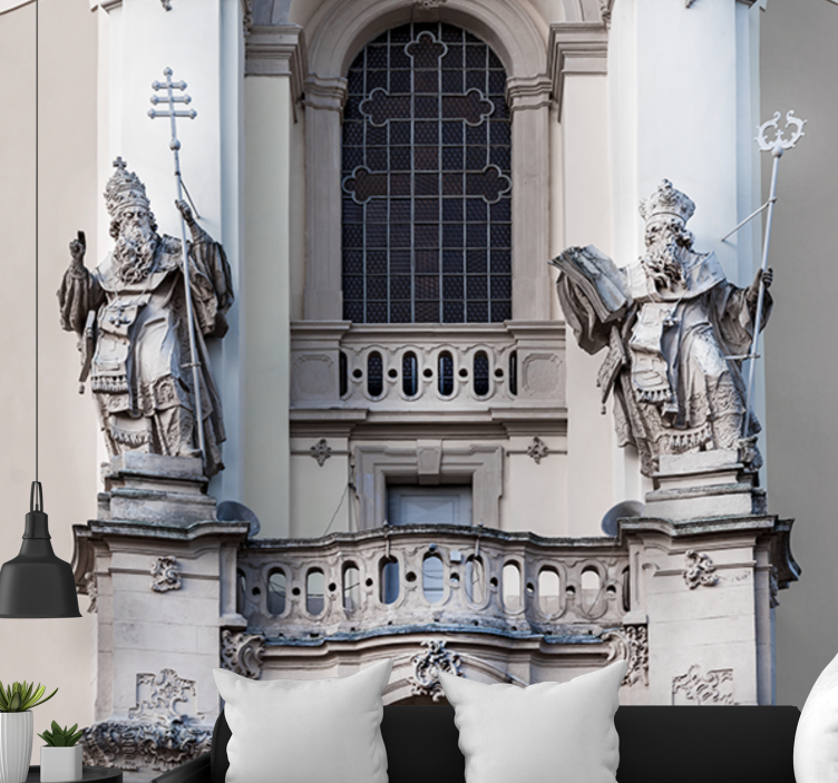 Fototapeta sztuka klasyczna statuy królów - TenStickers