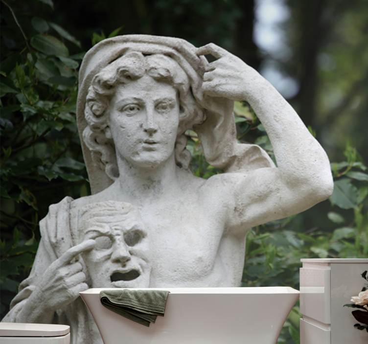 Fototapeta sztuka klasyczna wystawa rzeźb klasycznych - TenStickers