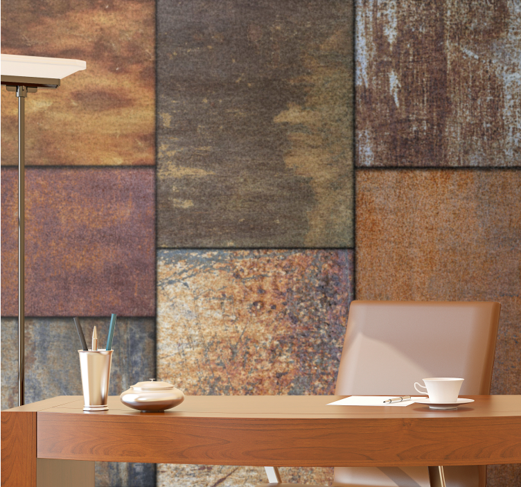 Fototapeta tekstury i wzory panele rustykalne teksturowane - TenStickers