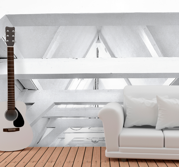 Fototapeta tekstury i wzory struktura architektoniczna - TenStickers