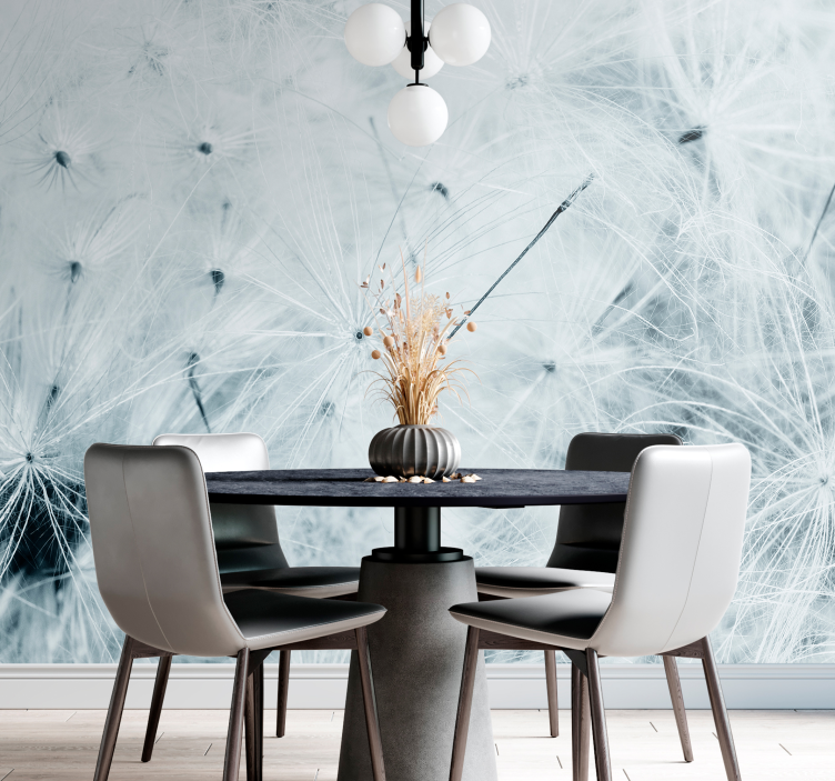 Fototapeta w dmuchawce delikatne nasiona dmuchawca - TenStickers