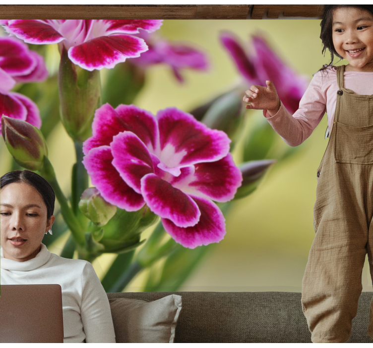 Fototapeta w maki kwiatowa rozkosz - TenStickers