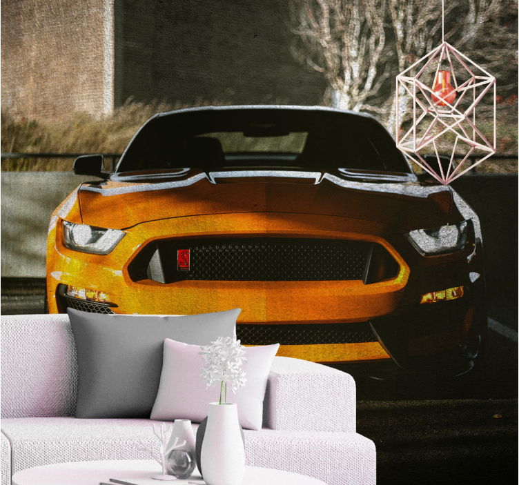 Fototapeta z pojazdami elegancki muscle car - TenStickers