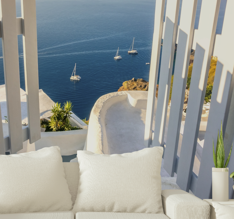 Fototapeta wejście na plażę pod morzem - TenStickers