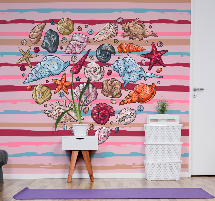 Fototapeta zwierzęta muszle życie morskie - TenStickers