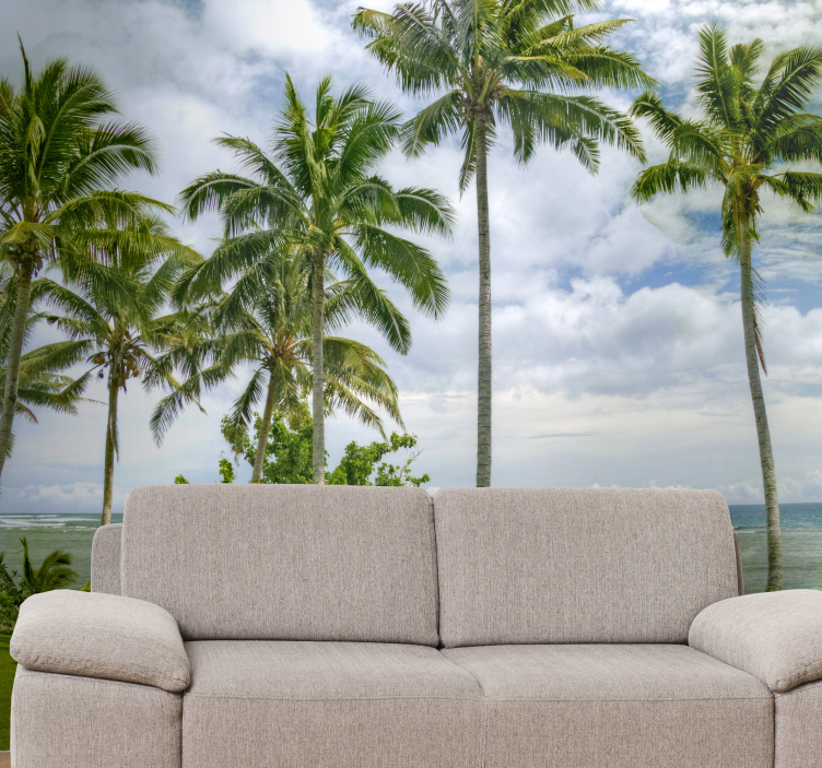 Fototapeta Plaża Samoa - TenStickers