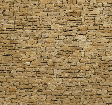 Fototapeta do salonu beżowy kamienny mur - TenStickers