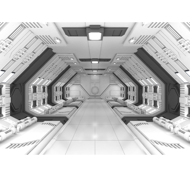 Fototapeta 3D kosmiczny tunel - TenStickers